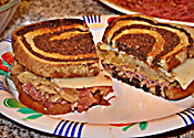 Crock-pot Reuben Sandwich