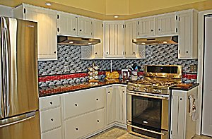 Remodeled kitchen- left