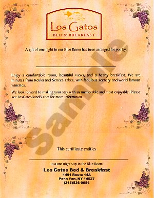 Celebration Gift Certificat stock