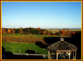 Fall colors from the balcony