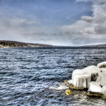 Seneca Lake in winter.